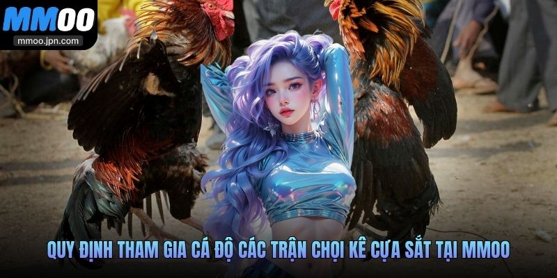Quy định tham gia cá độ các trận chọi kê cựa sắt tại MMOO